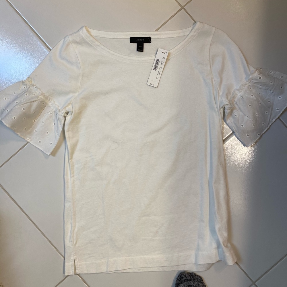 JCrew cotton tee/blouse